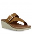 Women's Comfort Platform Parex 11727006-Camel