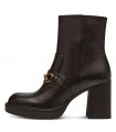 Tamaris Ankle Boots Mahogany Leather 25358