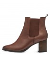 Tamaris Ankle Boots Cognac Leather 25377