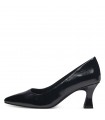 Heeled Shoes in BLack by Marco Tozzi 22420