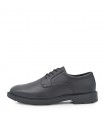 Men Leather Mocasin Marco Tozzi- Black 13200