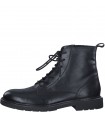 Men Leather booties Marco Tozzi- Black 15102