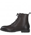 Men Leather booties Marco Tozzi- Cognac 15102