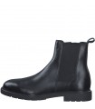 Men Leather booties Marco Tozzi- Black 15302