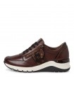 Tamaris Comfort Leather Anatomic Cognac Sneaker 83701