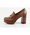 Ragazza Mocasin Leather - Cognac 0518