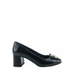 Ragazza Leather Heels- Black 043