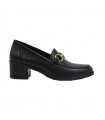 Ragazza Mocasin Leather - Black 0465-Α