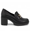 Ragazza Mocasin Leather - Black 0474