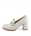 Ragazza Mocasin Leather - Offwhite 062