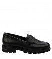 Ragazza Mocasin Leather - Black 0167