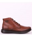 Pegada Mens Leathear Booties- Brown 126105-01