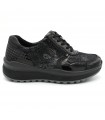 G Comfort Leather Anatomic Sneakers - Black R9881