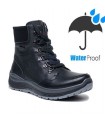 G Comfort Leather Anatomic Boots- Black R5584