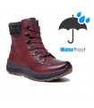 G Comfort Leather Waterproof Anatomic Boots- Bordo  R5584