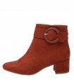 Tamaris Μποτάκι με Τακούνι Ankle Boot - Κανελί 25374