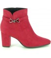 Marco Tozzi Angle Boots Heeled- Red 2-25349-25-500