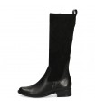 Black Stretch Boots by Caprice 25502