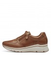 copy of Tamaris Leather Anatomic Cognac Sneaker 23711