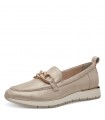 Leather Loafers Tamaris Champagne 24711