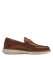 Leather Mocasin Tamaris- Cognac 14201