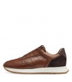 Mens Leather Sneaker Tamaris- Cognac 14601