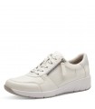 JANA Softline Sneaker White/Silver- 23769