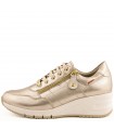 Ragazza Leather Sneakers - Gold Platinum 0322