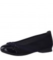 Βallet flat by Jana Softline Black -22165