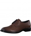 S.Oliver Mens Leathear Shoes- Cognac 5-13202-41-307