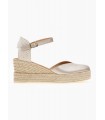 Ragazza Leather Espadrilles- Gold 0706