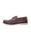 Pegada Mens Leathear Boat Shoes -Cognac 141902-01