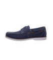 Pegada Mens Leathear Boat Shoes -Blue 141902-04