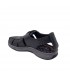 Pegada Mens Leathear Sandal - Black 132255-04