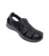 Pegada Mens Leathear Sandal - Black 132255-04