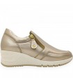 Ragazza Leather Sneakers - Gold Platinum 0327