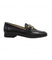 Ragazza Mocasin Leather - Black 0433