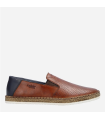 Rieker Leather Loafers- Cognac B5279-24