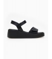 Ragazza Leather Platform Sandal- BLack 01129