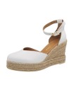 Ragazza Leather Espadrilles- White 0711