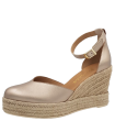 Ragazza Leather Espadrilles- Gold 0711