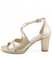 Ragazza Sandal WIth Heel- 0945 Gold