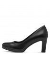 Tamaris Black Heel Leather 1-22433-41-001