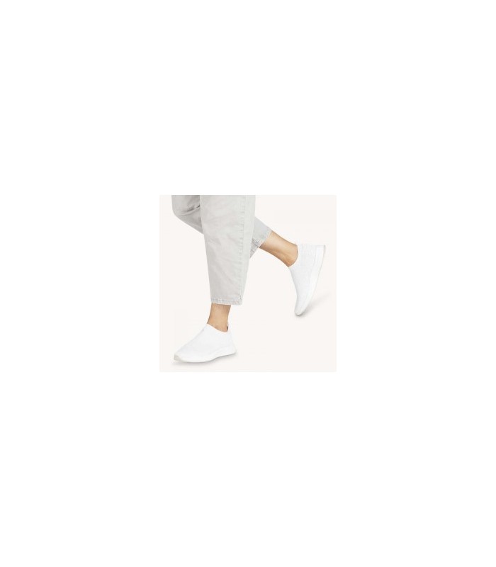 Sneaker Tamaris Socks-Silver White-24711