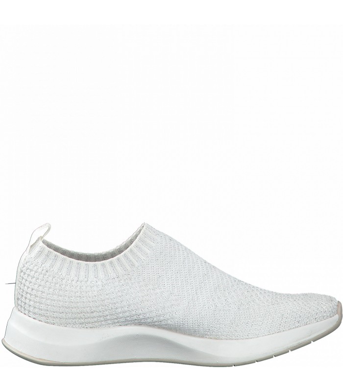 Sneaker Tamaris Κάλτσα-Silver White-24711