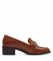 Tamaris Δερμάτινο Loafers Κονιάκ 24318