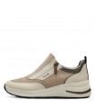 Tamaris Comfort Leather Anatomic Beige Sneaker 83713