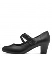 Black barette heel by JANA Softline 8-24465-43-001