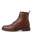 Men Leather booties Marco Tozzi- Cognac 15104