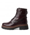 Δερμάτινο Tamaris Army Boot Bordo 25260